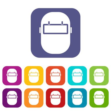 Maske simgeler kaynak düz ayarla