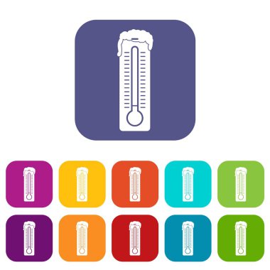 termometre Icons set