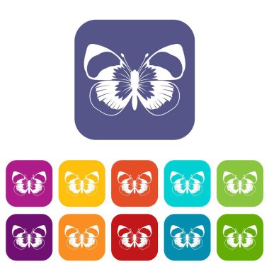 kelebek simgeler ayarlayın