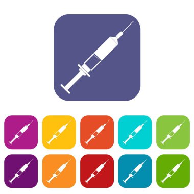 şırınga Icons set