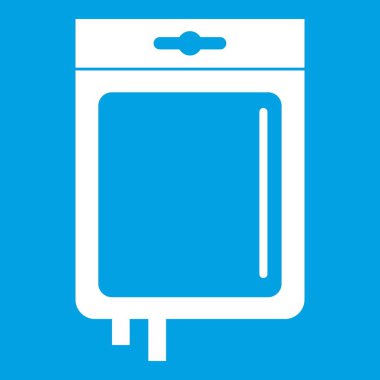 Kan nakli simgesi Beyaz