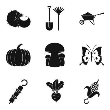 Lahana Icons set, basit tarzı