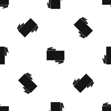 Siyah bayrak deseni sorunsuz siyah