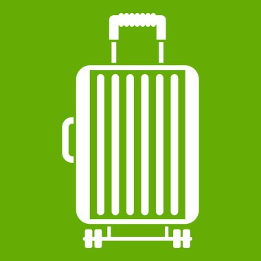 Bavul tekerlekleri simgesi yeşil