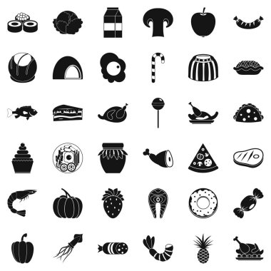 Freze Icons set, basit tarzı