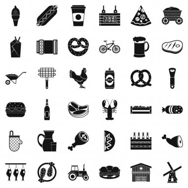 Özel simgeler kümesi, basit tarzı