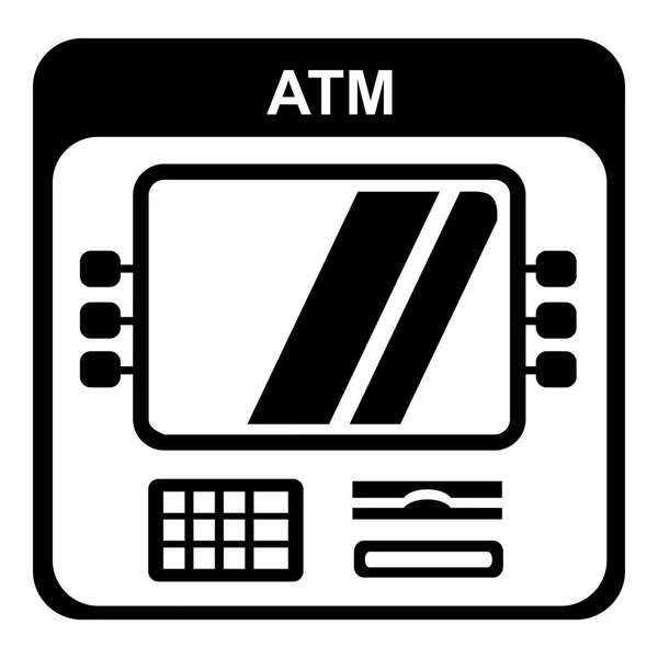 Icono del ordenador, estilo simple . — Vector de stock