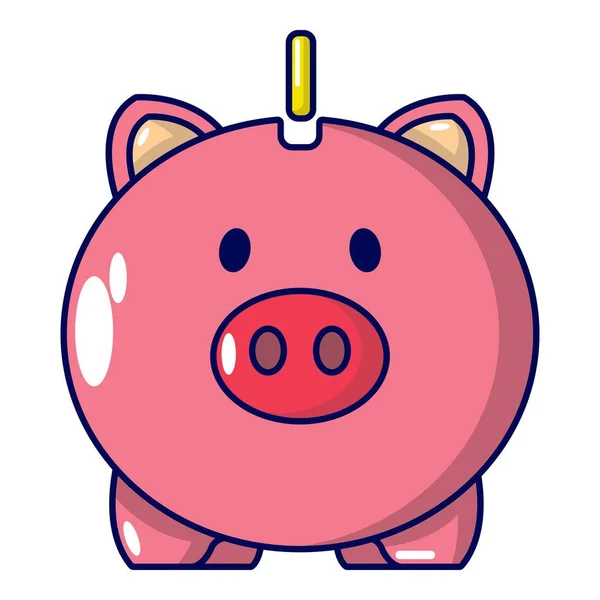 Safe money icon, cartoon style — Stock Vector