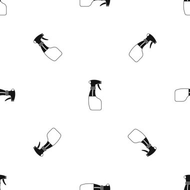 Sprey desen sorunsuz siyah