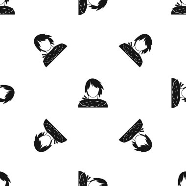 Erkek tipi yoksun sorunsuz siyah