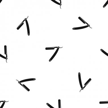 Jilet desen sorunsuz siyah