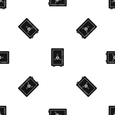 Güvenli desen sorunsuz siyah