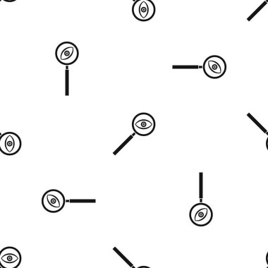 Büyüteç camı desen sorunsuz siyah