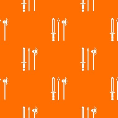 Eski silah kılıç, seçin ve desen sorunsuz axe