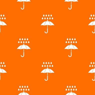 Şemsiye ve yağmur desen sorunsuz