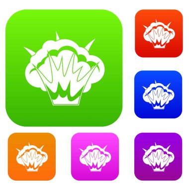 Mermi patlama renk koleksiyonu ayarla