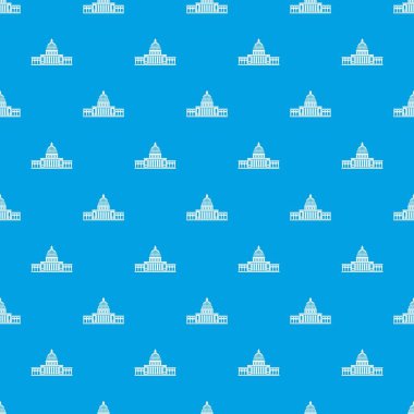 Beyaz Saray desen kesintisiz mavi