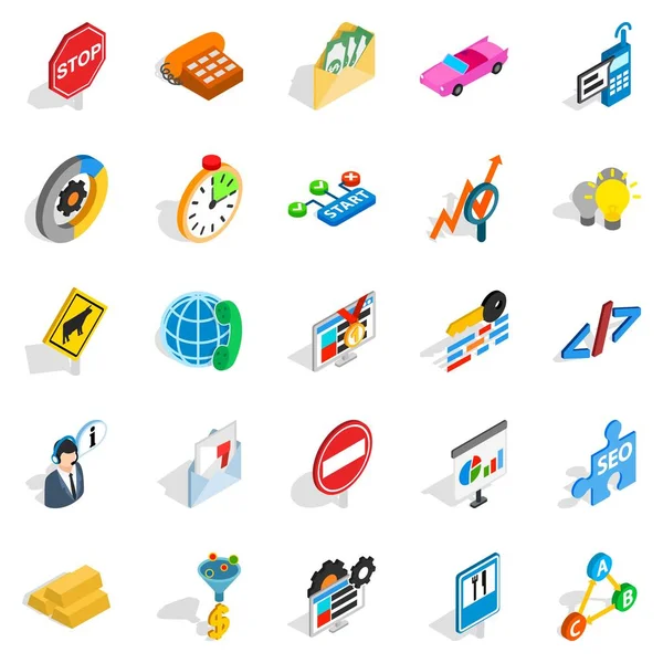 Uygun simgeler kümesi, izometrik stili