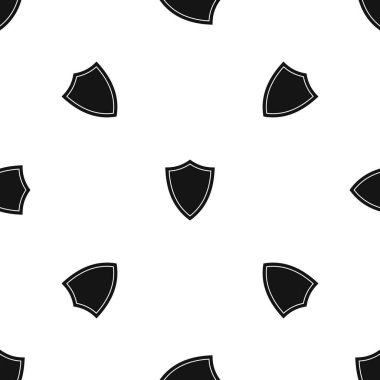 Kalkan için savaş desen sorunsuz siyah