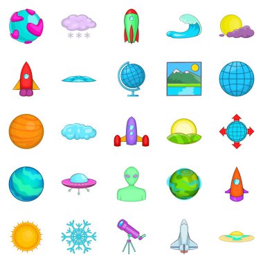 Sistem simgeler kümesi, karikatür tarzı