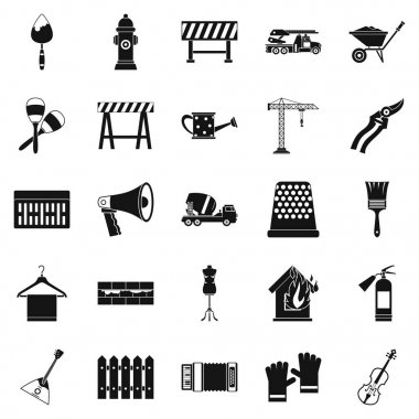 Çalışma mekanizması simgeler kümesi, basit tarzı