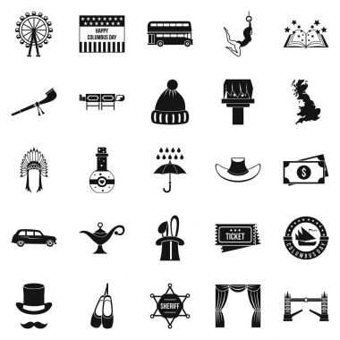 Kafa koruma simgeler kümesi, basit tarzı