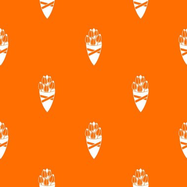 Lale çiçek deseni sorunsuz buket