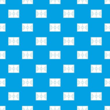 Futbol alan desen kesintisiz mavi