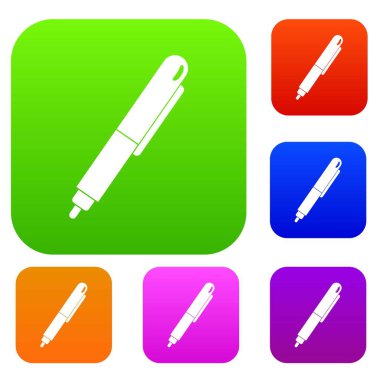 Pen marker renk koleksiyonu ayarla