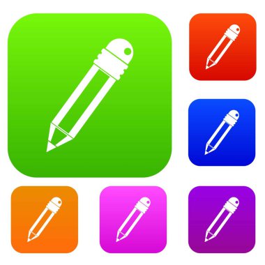 Silgi set renk koleksiyonu ile kalem