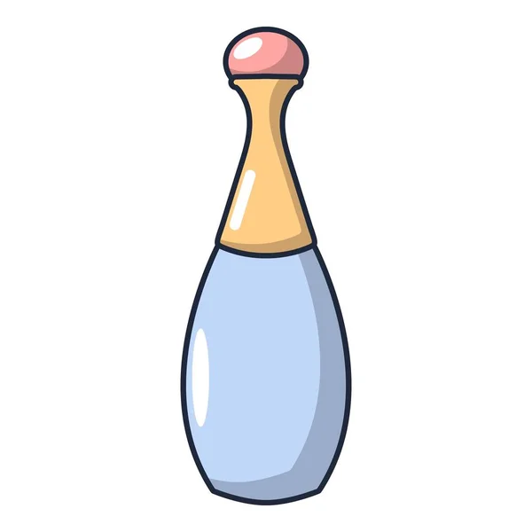 Icono de perfume de botella, estilo de dibujos animados — Vector de stock