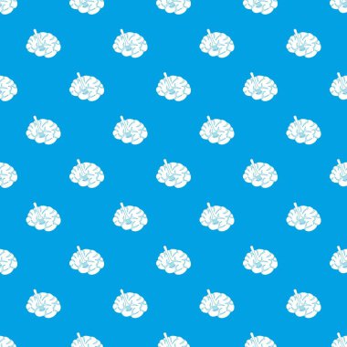 Çatal beyin desen kesintisiz mavi eklenir