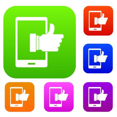 Süper telefon renk koleksiyonu ayarla