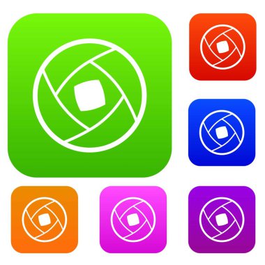 Yarı kapalı objektif koleksiyonu ayarla