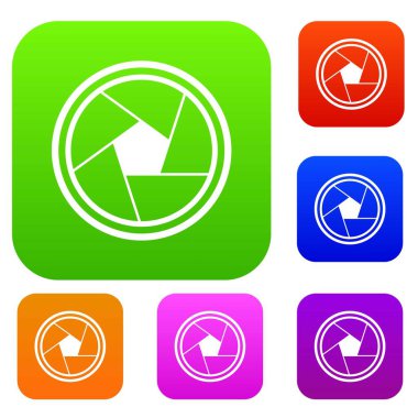 Fotoğraf objektif koleksiyonu ayarla