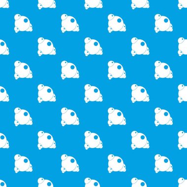 Kimyasal ve fiziksel molekülleri kesintisiz mavi model