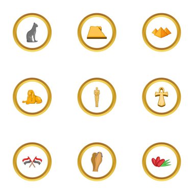 Cairo Icons set, karikatür tarzı