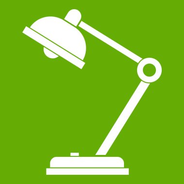 Resepsiyon lambası simgesi yeşil