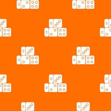 Üç zar küpleri Dikişsiz desen