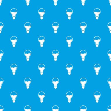 Ampul içinde desen kesintisiz mavi mavi su ile