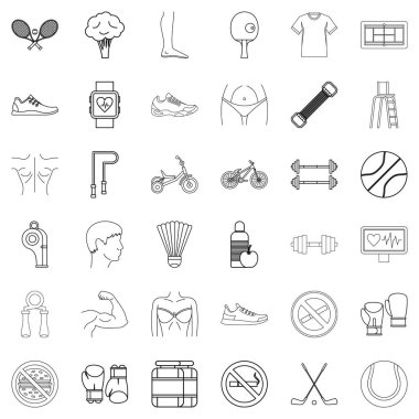 Hokey Icons set, anahat stili