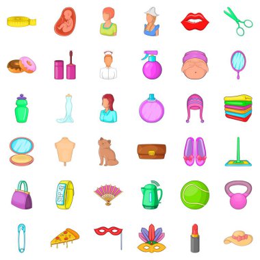 Yansıtma simgeler kümesi, karikatür tarzı