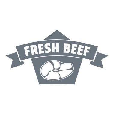 Taze Eko sığır eti logosu, basit tarzı