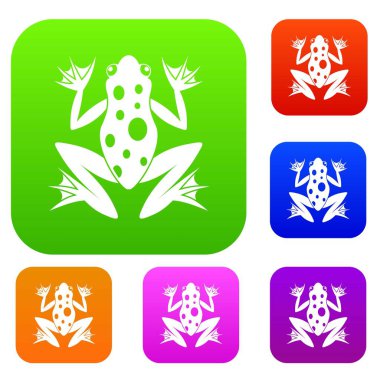 Kurbağa koleksiyonu ayarla