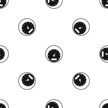 Hız göstergesi desen sorunsuz siyah