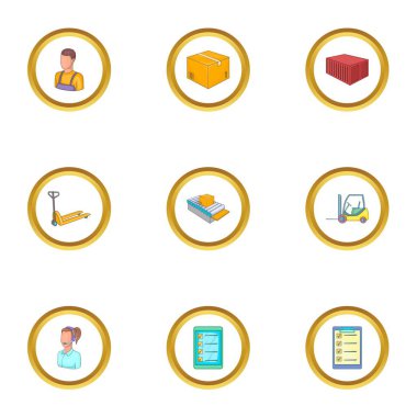 Ambar Icons set, karikatür tarzı