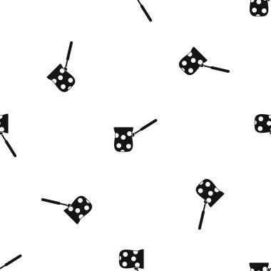 Cezve desen sorunsuz siyah