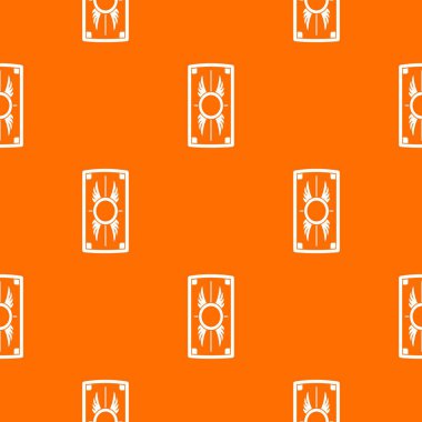 Süsleme desenle sorunsuz kalkan