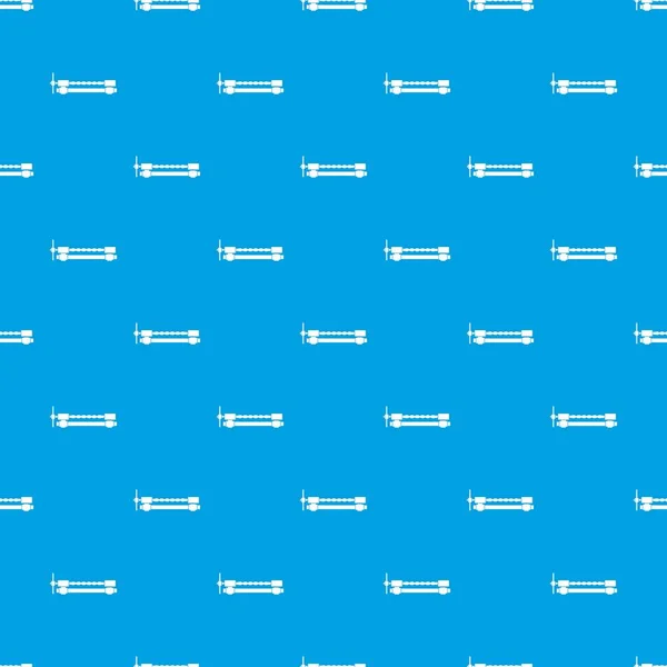 Forgerons modèle de serrage sans couture bleu — Image vectorielle