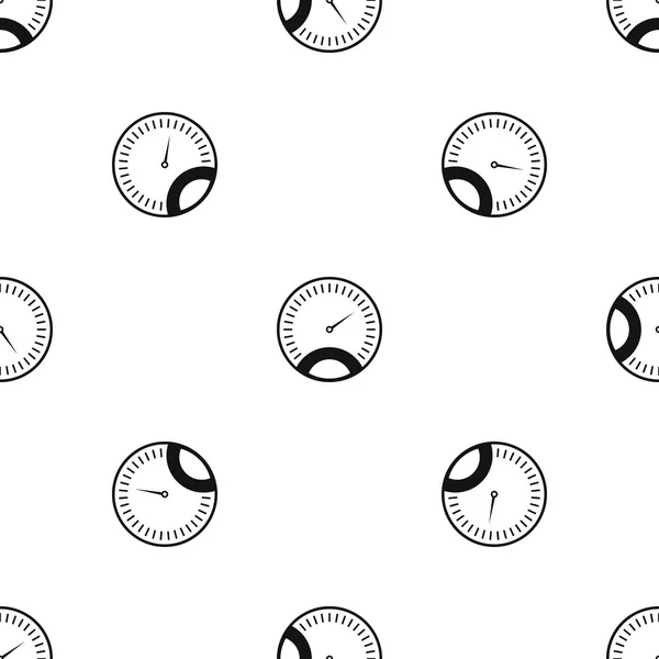 Speedometer pattern seamless black — Stock Vector